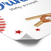 オールスター野球ベビーシャワードリンク ポスター (角)