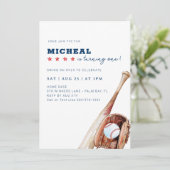 オールスター野球誕生日パーティーへの招待 招待状 (スタンド正面)