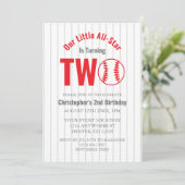 オールスター野球2回目の誕生日 招待状 (スタンド正面)