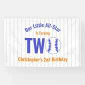 オールスター野球2回目の誕生日 横断幕 (横)