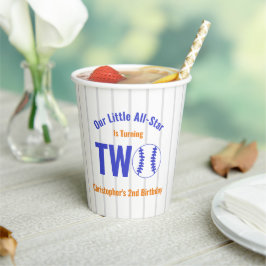 オールスター野球2回目の誕生日 紙コップ