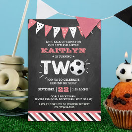 オールスター サッカー ボール 2歳の誕生日 招待状