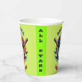 オールスター・スピリット：クラシック野球の基本スポーツ 紙コップ (右)