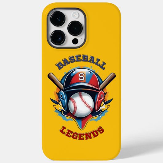 オールスター・スピリット:クラシック野球の基本スポーツ Case-Mate iPhoneケース (裏面)