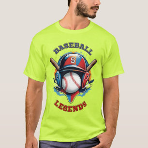 オールスター・スピリット:クラシック野球の基本スポーツ Tシャツ