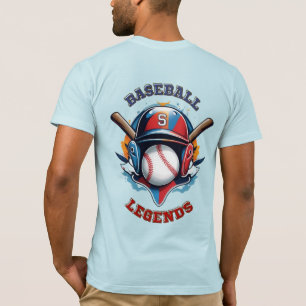 オールスター・スピリット:クラシック野球の基本スポーツ Tシャツ