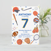 オールスター スポーツ バースデー バッシュ 2 招待状 (スタンド正面)