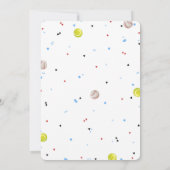 オールスター スポーツ 誕生日 招待状 (裏面)