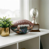 オールスター ダッド ギフト ダッド カスタム フォト & モノグラム アメリカンフットボール