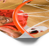 オールスターMVPプレーヤーチームロゴコラージュ卒業 ポスター (角)