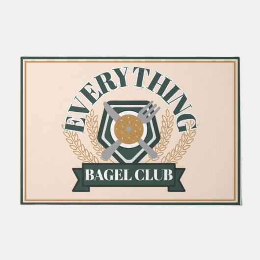 オールズバゲルクラブ ドアマット (正面)