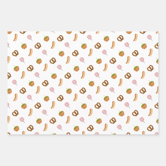 オールズフェアサマー州フェアグルメギフトラップ ラッピングペーパーシート (正面3)