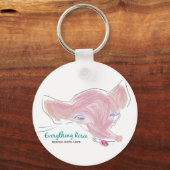 オールズロージーキーチェーン キーホルダー (正面)