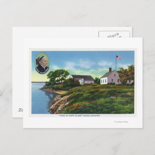 オールズ島の真珠 ポストカード (正面/裏面)