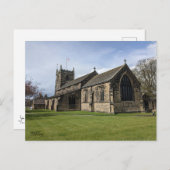 オールセイインズパリッシュ教会イルクリー ポストカード (正面/裏面)