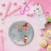 オールセットサンタ紙プレート ペーパープレート (パーティー)