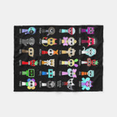 オールダディスワールドトイズダディスワールドキャラクターキッズ フリースブランケット (正面(横))