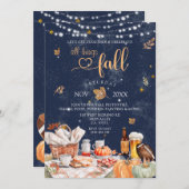 オールティーズ秋ハーベストフェスティバルカボチャパーティー 招待状 (正面/裏面)