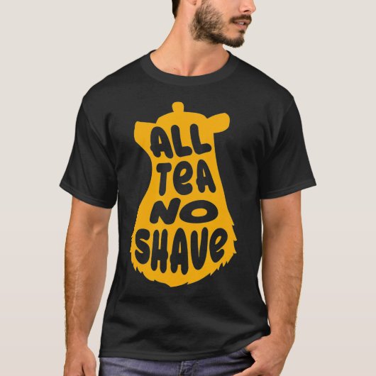 オールティーノシェーブゲイベアデザイン Tシャツ (正面)