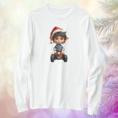 オールテラスクリスマス小妖精や小人ウィメンズティー Tシャツ