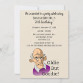 オールディーズしかし丘の誕生会上のGoodie 招待状 (正面)