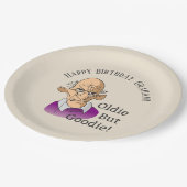 オールディーズしかし丘の誕生日にわたるGoodie ペーパープレート (アングル)