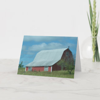 オールディーズの誕生日、納屋 カード