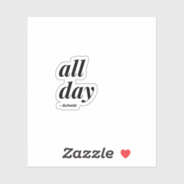 オールデイシュミット引用文 シール