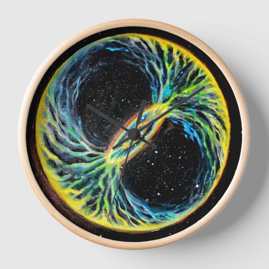 オールト雲とクイパーベルト 壁時計 (正面)