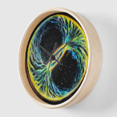 オールト雲とクイパーベルト 壁時計 (傾斜)