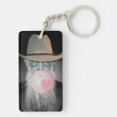 オールドおもしろいガイ吹のバブルガムとハート キーホルダー (裏面)