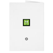 オールドおもしろいゲーザー誕生日カード – Bumper Stickers (裏面)