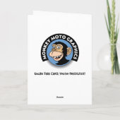 オールドおもしろいフレンド誕生日 カード (裏面)