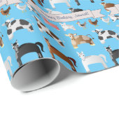 オールドおもしろいマドパーソナライズされたナルドズファーム ラッピングペーパー (ロールコーナー)