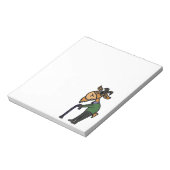 オールドおもしろいヤギオリジナルアートマンガ ノートパッド (回転)