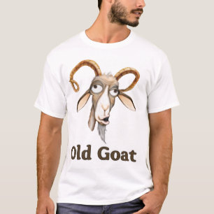 オールドおもしろいヤギ Tシャツ