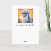 オールドおもしろい・エイジ・ユーモア誕生日 カード (裏面)