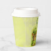 オールドおもしろい・ファッションST.PATRICKのDAY CATSハート 紙コップ (右)