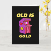 オールドは金ゴールドゲーマー カード (黄色い花)