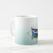 オールドアイオラ船。セイクサル湾の小さなボート。 コーヒーマグカップ (正面左)