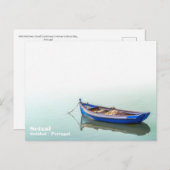 オールドアイオラ船。セイクサル湾の小さなボート。 ポストカード (正面/裏面)