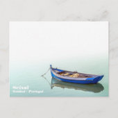 オールドアイオラ船。セイクサル湾の小さなボート。 ポストカード (正面)