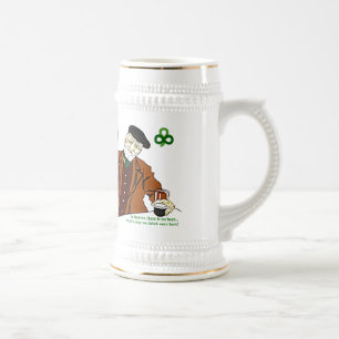 オールドアイリッシュドリンカーマグ ビールジョッキ