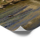 オールドアイリッシュブリッジプリント ポスター (角)