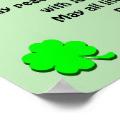 オールドアイリッシュ賛美のポスター ポスター (角)