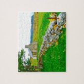 オールドアイルランドコテージゴールウェイアイルランド。 ジグソーパズル (縦)