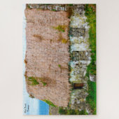 オールドアイルランドコテージゴールウェイアイルランド。ジグソーパズル ジグソーパズル (縦)