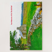 オールドアイルランドコテージゴールウェイアイルランド。ジグソーパズル ジグソーパズル (縦)