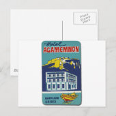 オールドアドバットナフプリオギリシャホテルアガメムノン ポストカード (正面/裏面)