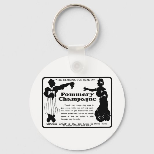 オールドアドポメリーシャンパーニュ キーホルダー (正面)